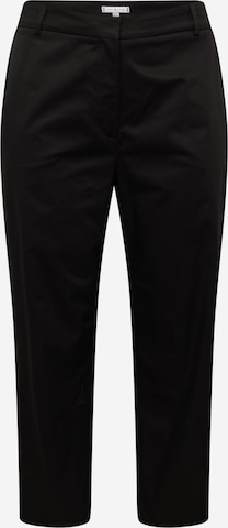 Tommy Hilfiger Curve regular Παντελόνι τσίνο σε μαύρο: μπροστά