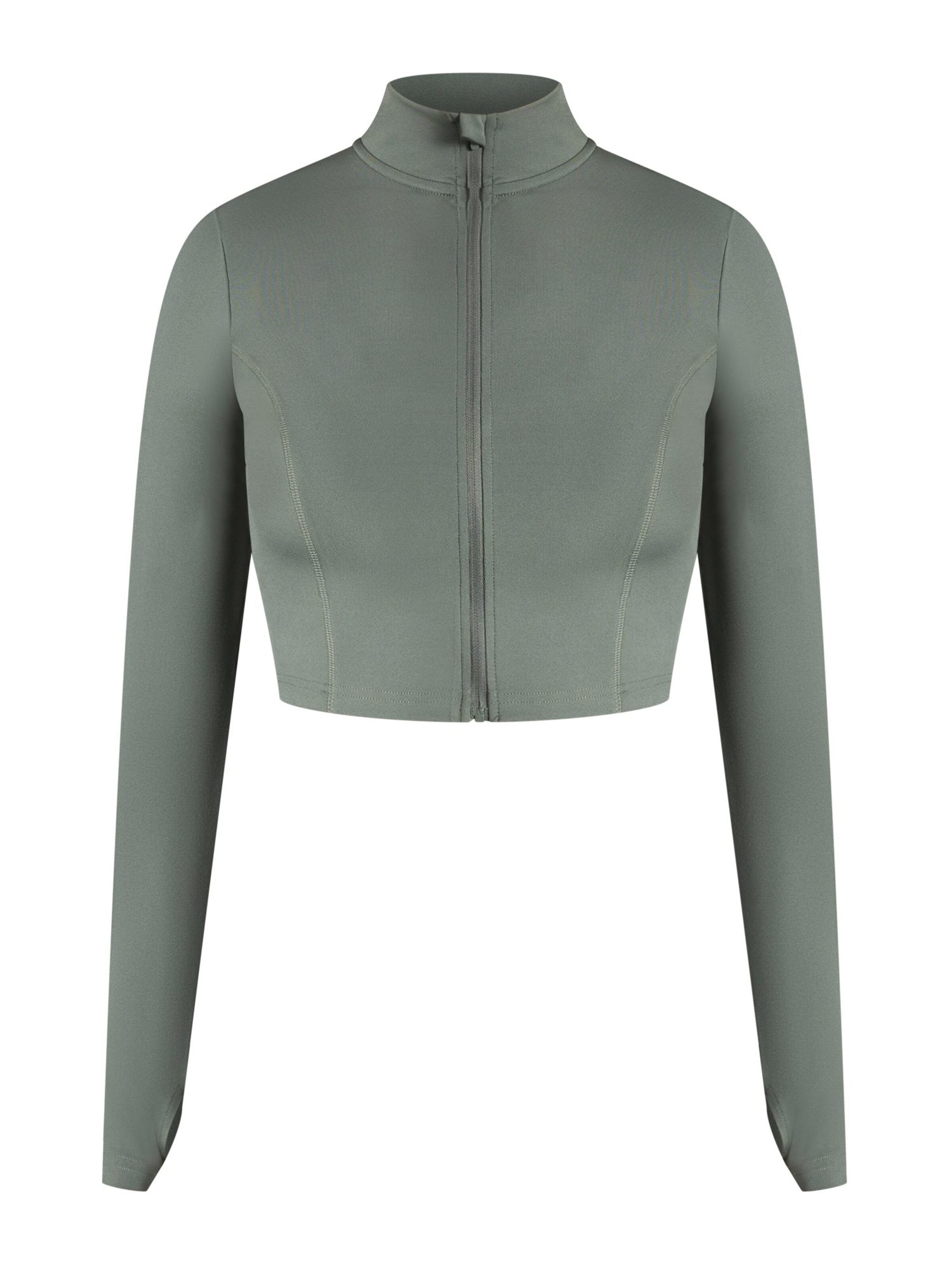 Smilodox Trainingsjack ' Nilai ' in Groen: voorkant