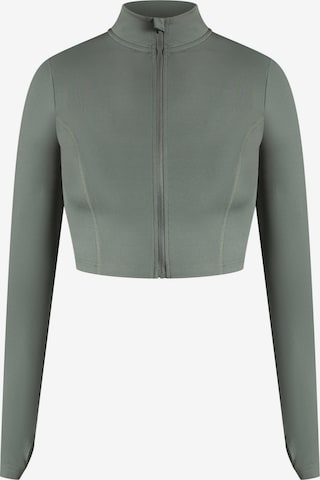 Smilodox Crop Jacke ' Nilai ' in Grün: Vorderseite