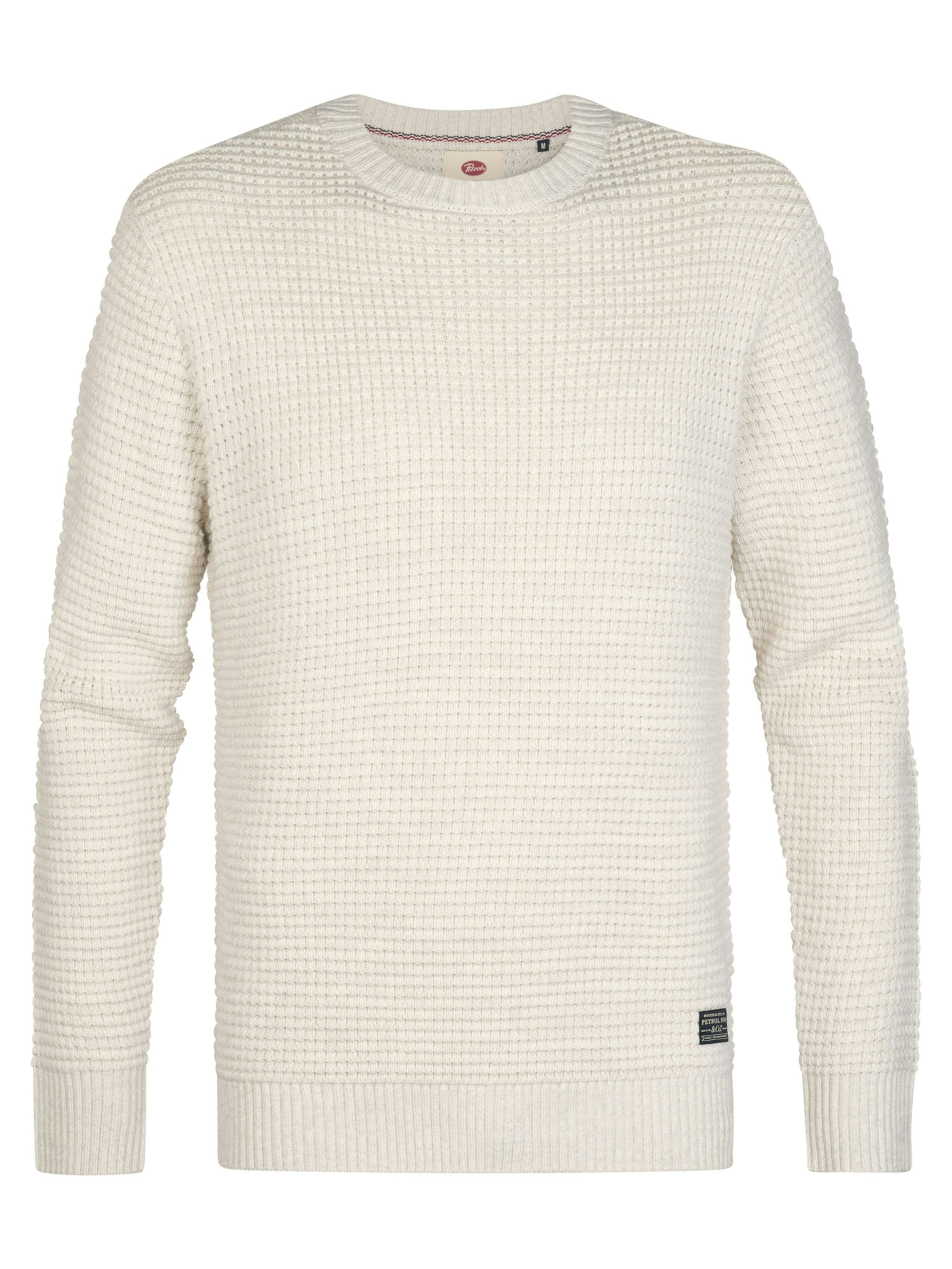 Pullover di Petrol Industries in bianco: frontale