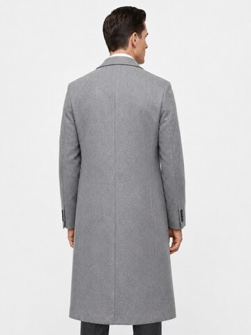 ALLTHEMEN Winter Coat 'Herbstwende' in Grey
