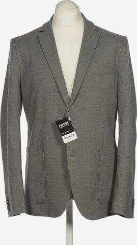 TOM TAILOR Suit Jacket in L-XL in Grey: front