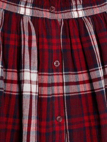 TOMMY HILFIGER Sukně 'Tartan' – červená