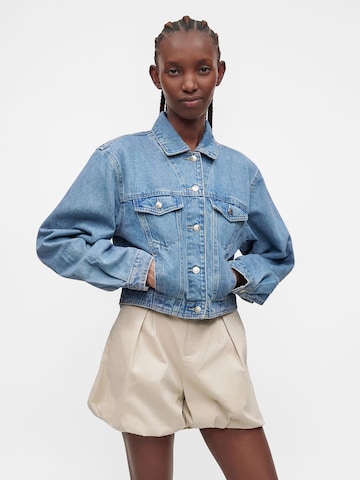 TOPSHOP Φθινοπωρινό και ανοιξιάτικο μπουφάν 'EVI' σε μπλε