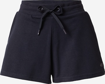 4F Sportshorts 'CAS' in Blau: predná strana