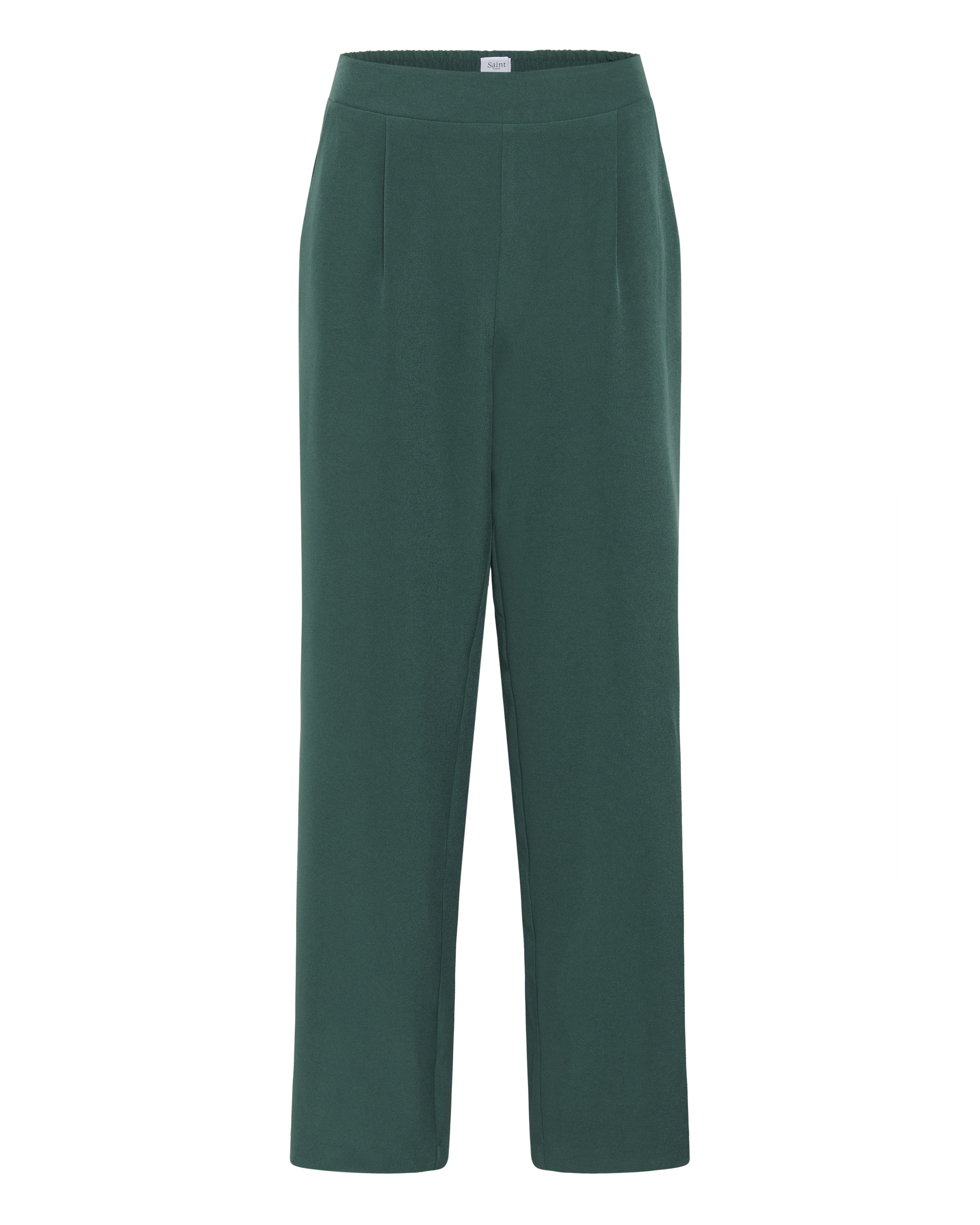 Pantalon à pince 'Celest' SAINT TROPEZ en vert : devant