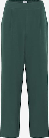 Pantalon à pince 'Celest' SAINT TROPEZ en vert : devant