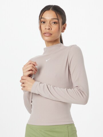 Nike Sportswear Tričko – šedá: přední strana