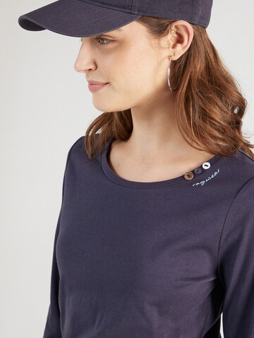 Ragwear Shirt 'Fllorah' in Blau