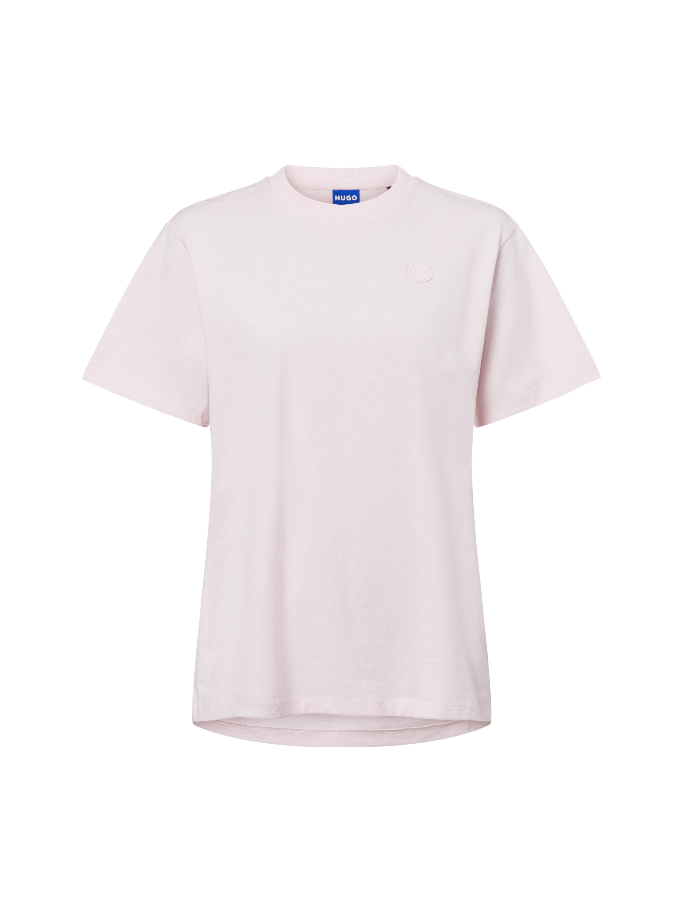 HUGO Shirt ' Vintage Tee_B_1 ' in Roze: voorkant