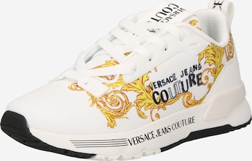 Versace Jeans Couture Trampki niskie 'DYNAMIC' w kolorze biały: przód