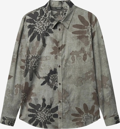 GABBA Paita 'New York S Dex' värissä beige / tummabeige / ruskea, Tuotenäkymä