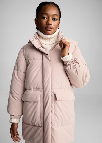 MANGO KIDS Frakke 'Vega' i pink