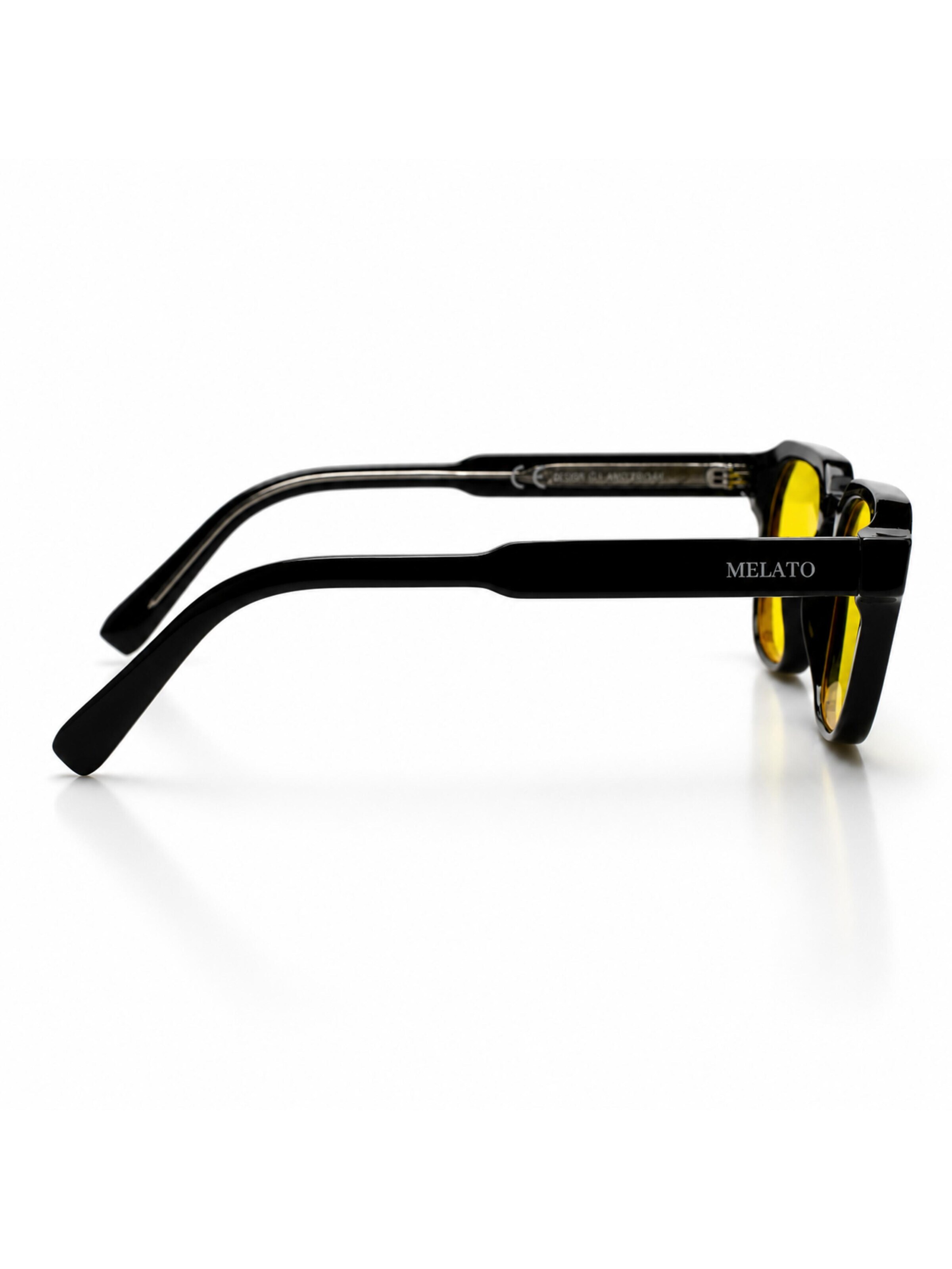 Lunettes 'Meridian' Melato en jaune