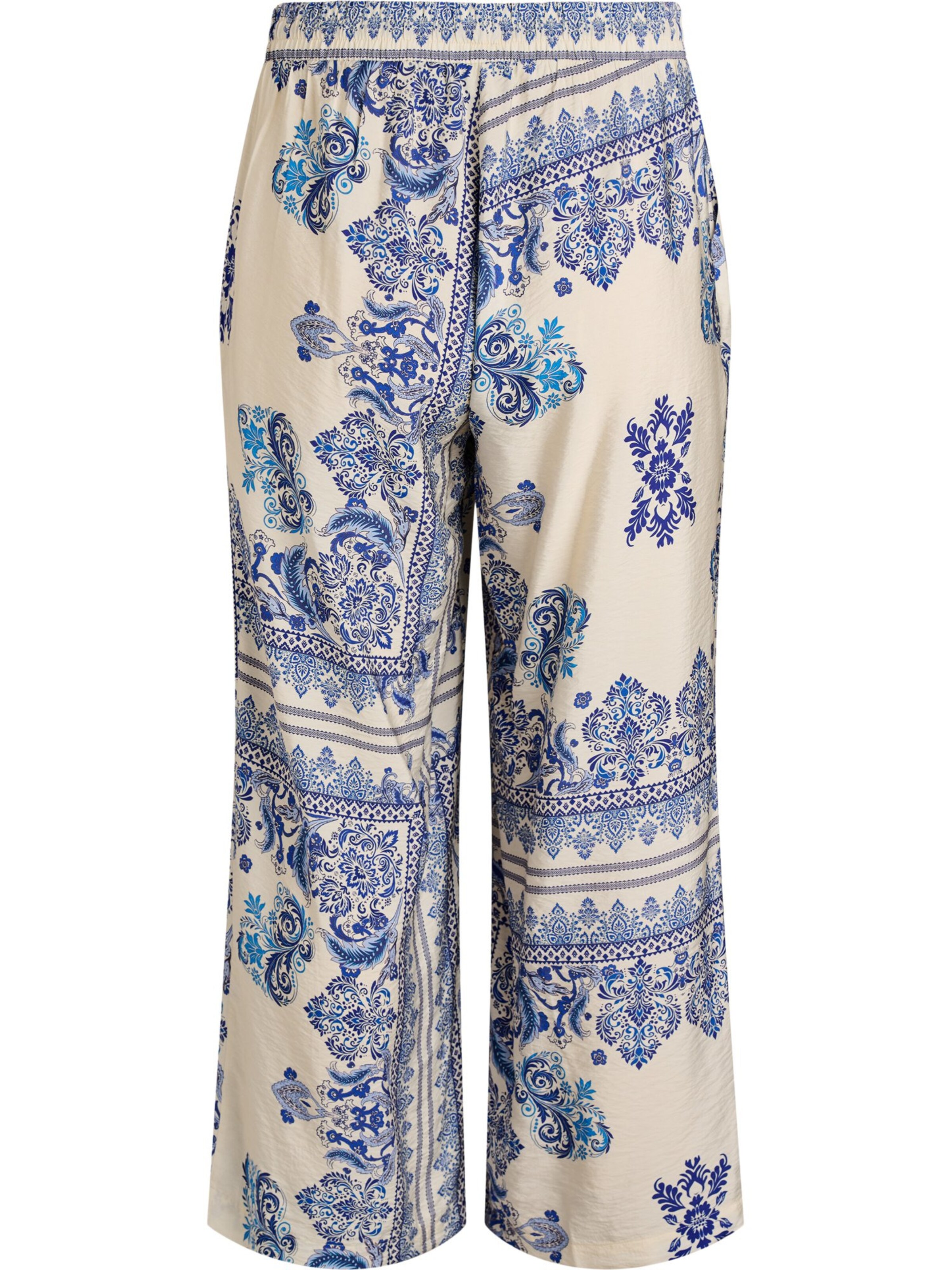 Zizzi Voľný strih Nohavice 'Mestea' - Modrá