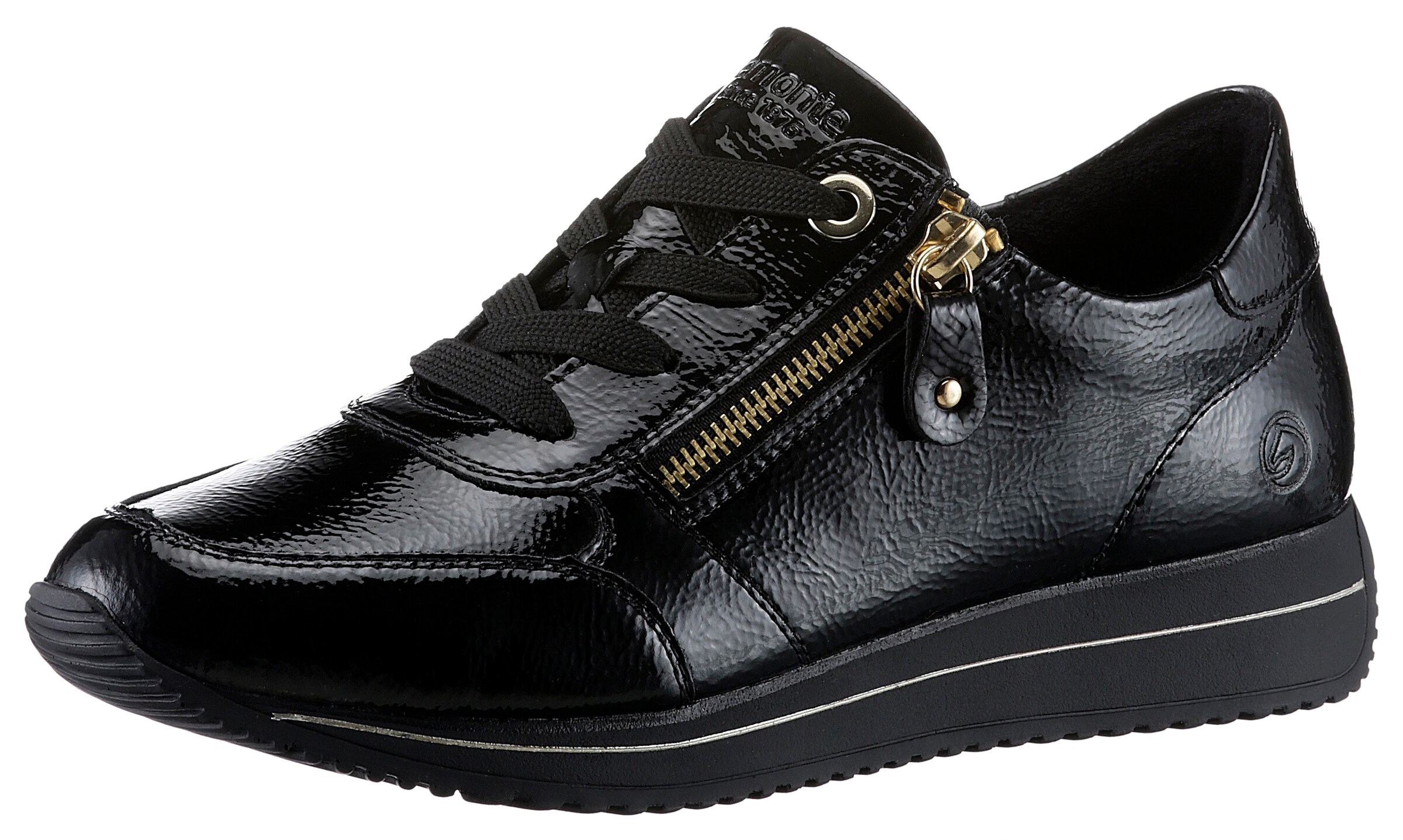 REMONTE Sneaker in Schwarz: Vorderseite