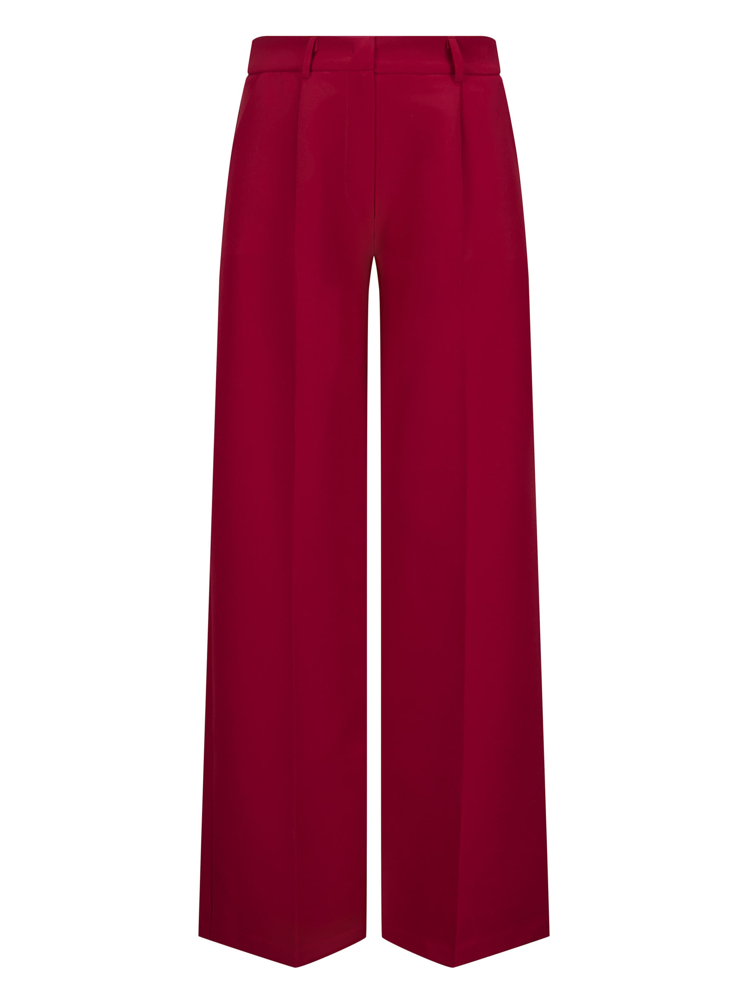 Wide Leg Pantalon à plis 'Viniwia' Nicowa en rouge : devant