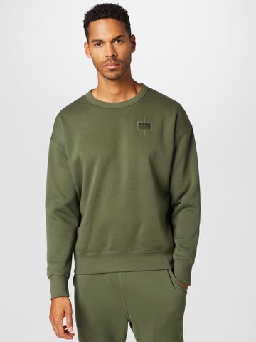 Sweat-shirt G-Star RAW en vert : devant