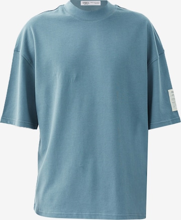 T-Shirt VAMOS CLO en bleu : devant