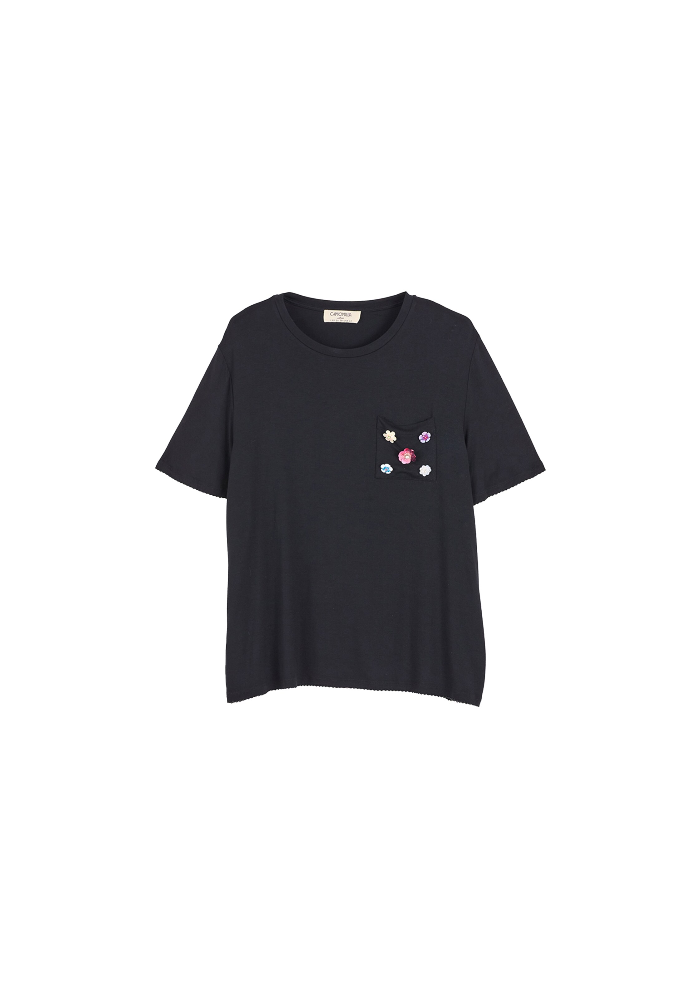 Camomilla Italia Shirt 'Sunti' in Zwart: voorkant