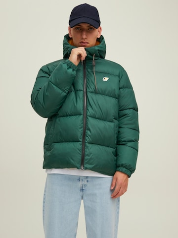 JACK & JONES Between-Season Jacket 'Slope' in Green