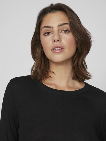 VILA Sweater 'ABELLA' in Black
