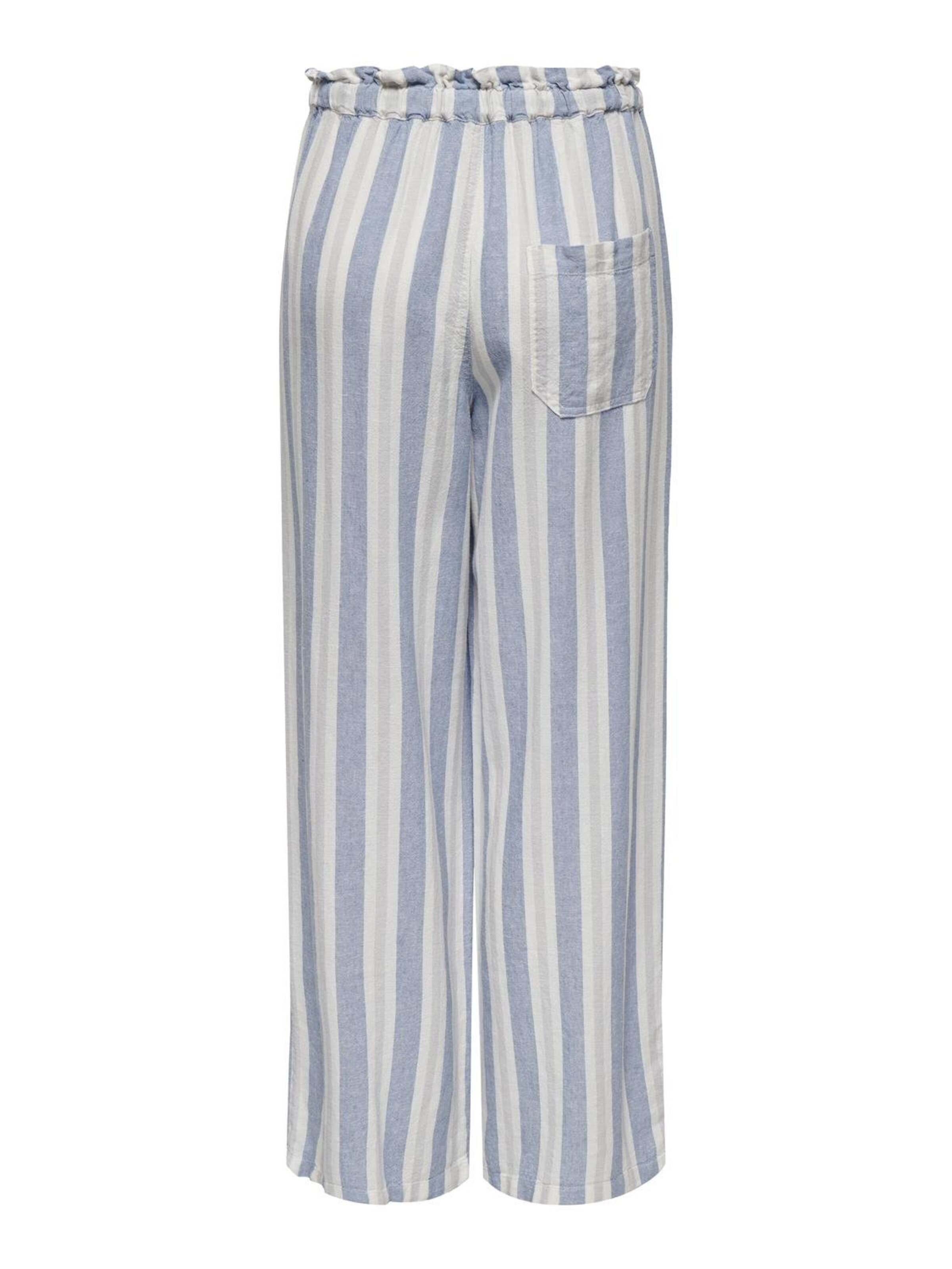 ONLY Wide leg Trousers 'Caro' in Blue