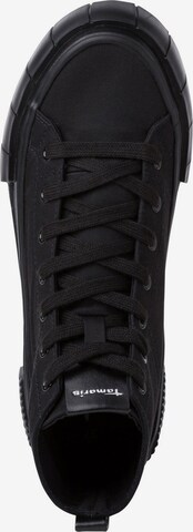 TAMARIS Sneakers high i svart