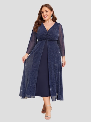 LapaPlus - Vestido de gala 'Women Dress' en azul
