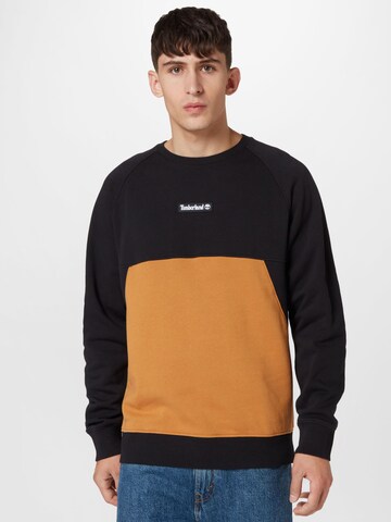 TIMBERLAND Sweatshirt in Black: front