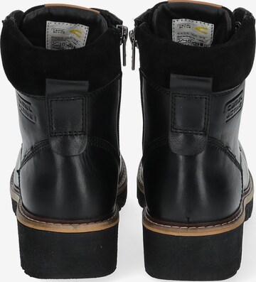 CAMEL ACTIVE Lace-Up Ankle Boots in Black