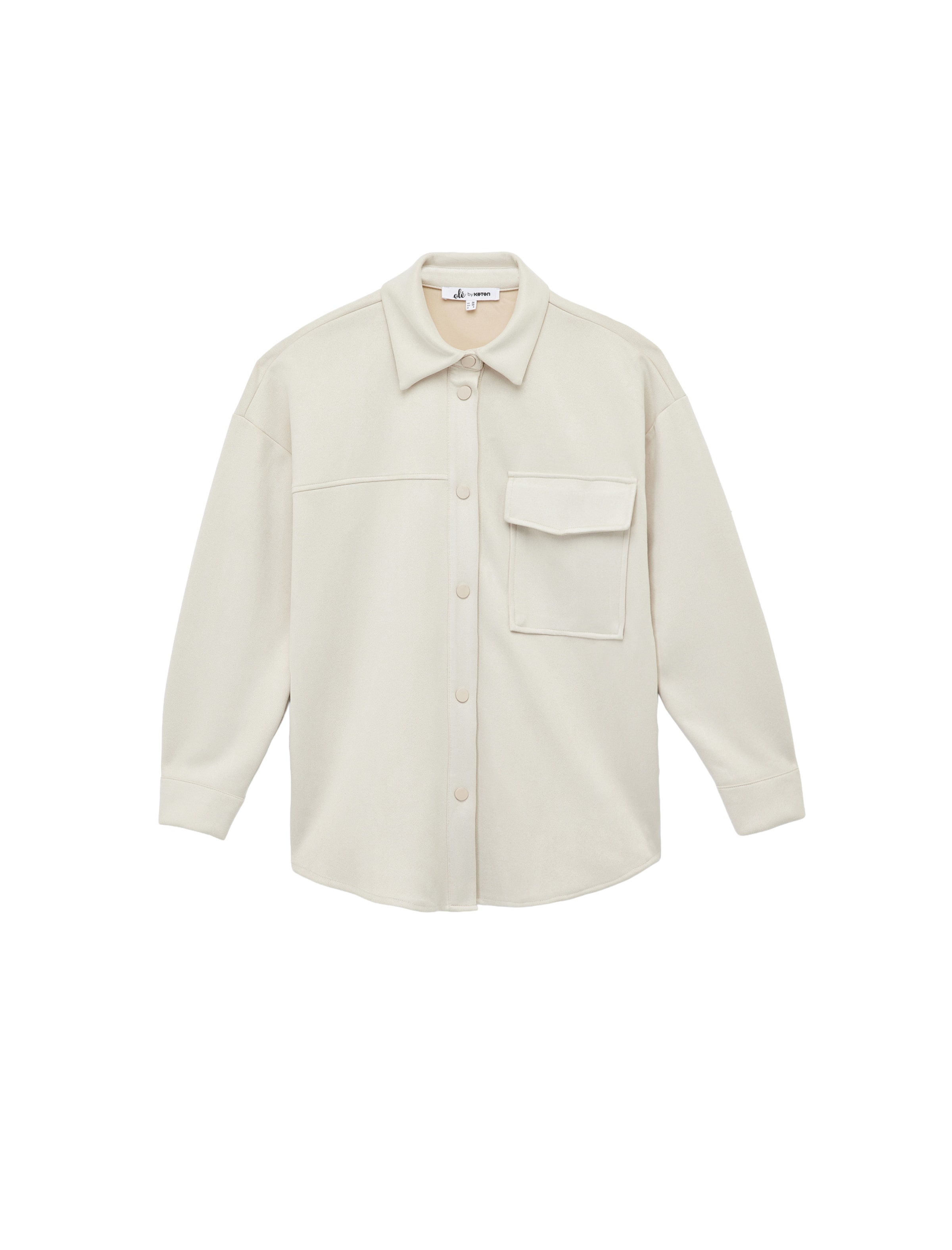 Koton Between-season jacket in Beige: front