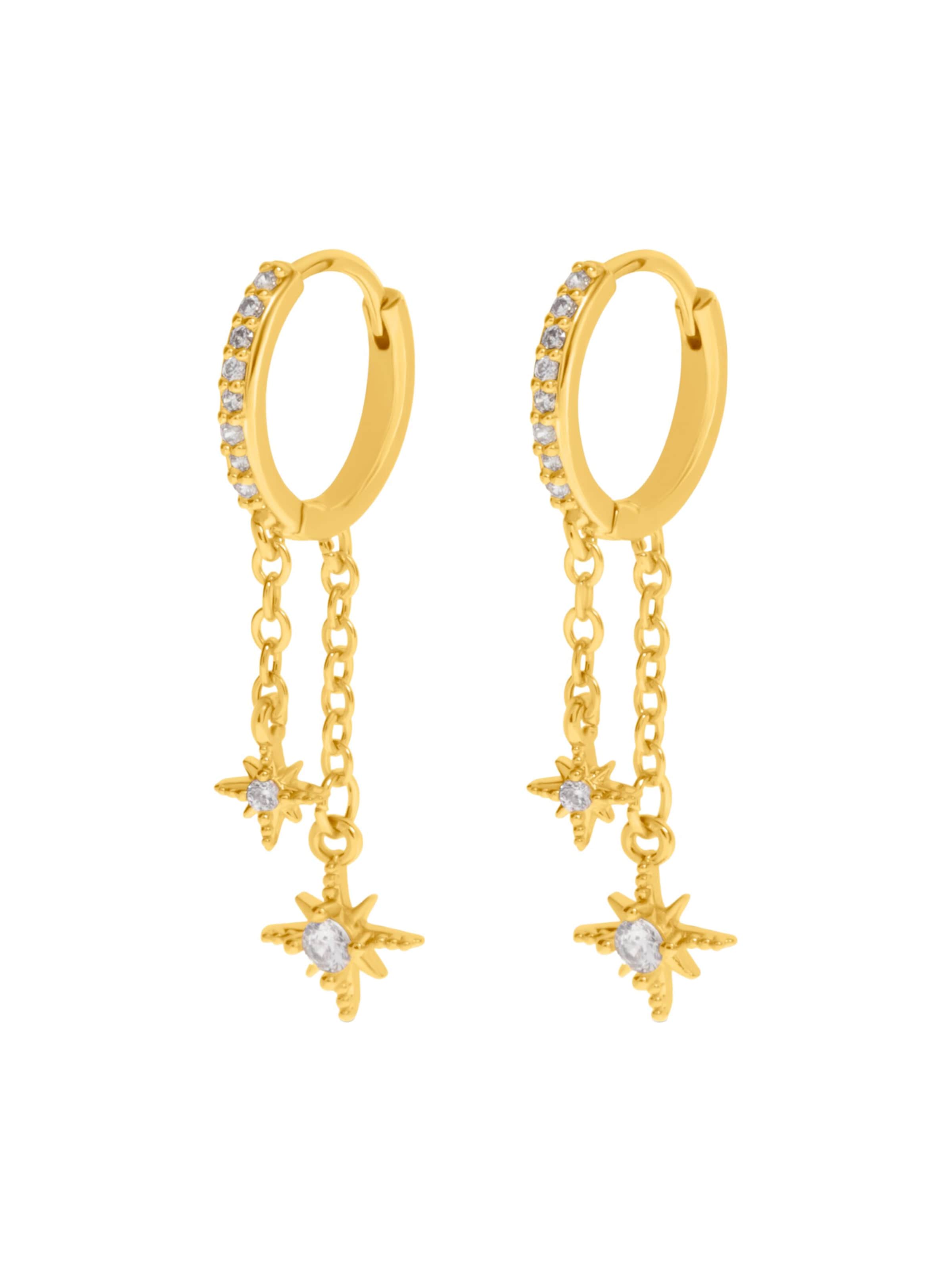 timi of sweden Earrings 'Winny' in Gold: front