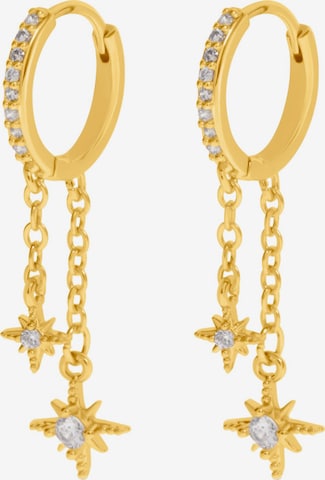 Boucles d'oreilles 'Winny' timi of sweden en or : devant
