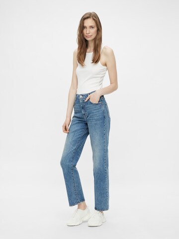 PIECES Boot cut Jeans 'Elan' in Blue