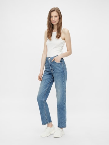 PIECES Bootcut Jeans 'Elan' in Blau