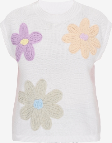 Gaya Svetr 'Festival' – bílá: přední strana