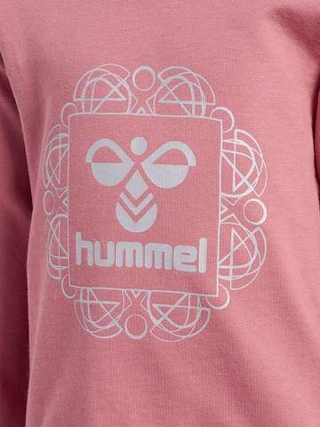 Hummel Sweatshirt 'LIME' in Roze