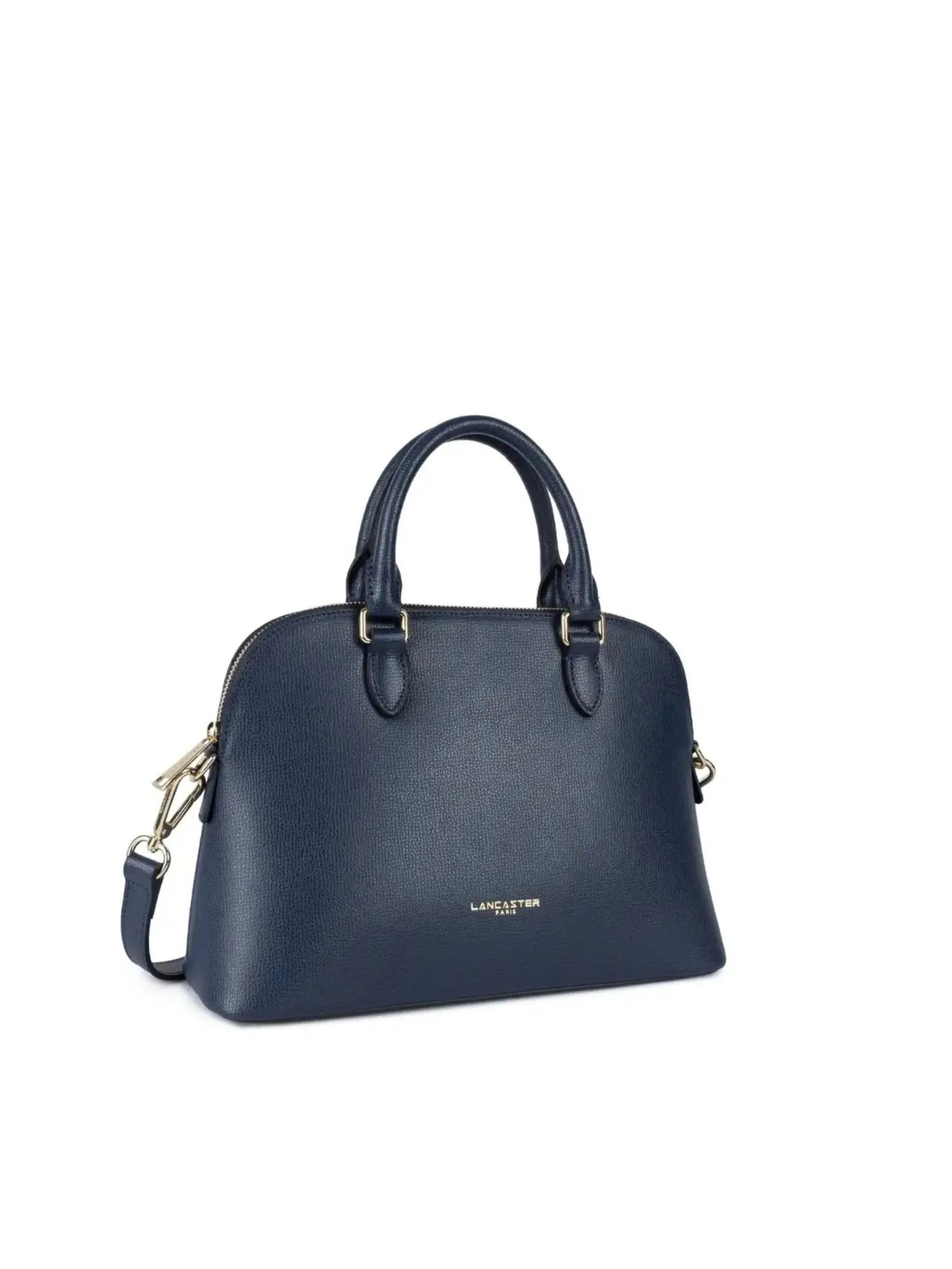 LANCASTER Paris - Bolso de hombro 'Lancaster Sac Demi-lune Sierra M 538-004 Bleu Foncé' en azul