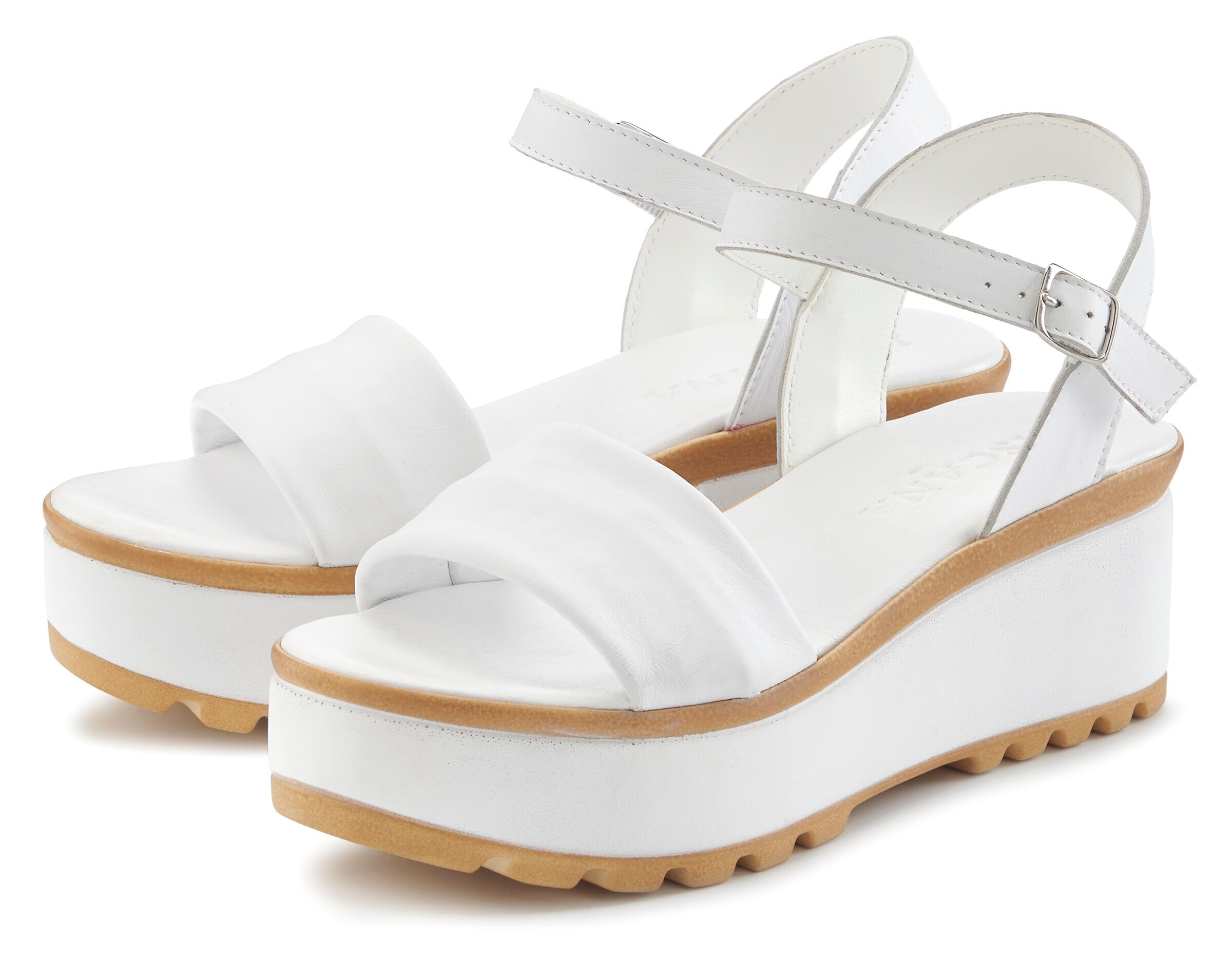 LASCANA Sandals in White