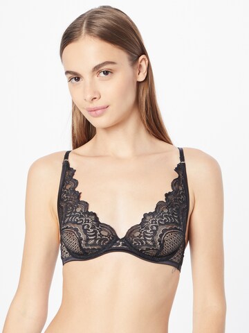 Triangolo Reggiseno 'Lotta' di Hunkemöller in nero: frontale