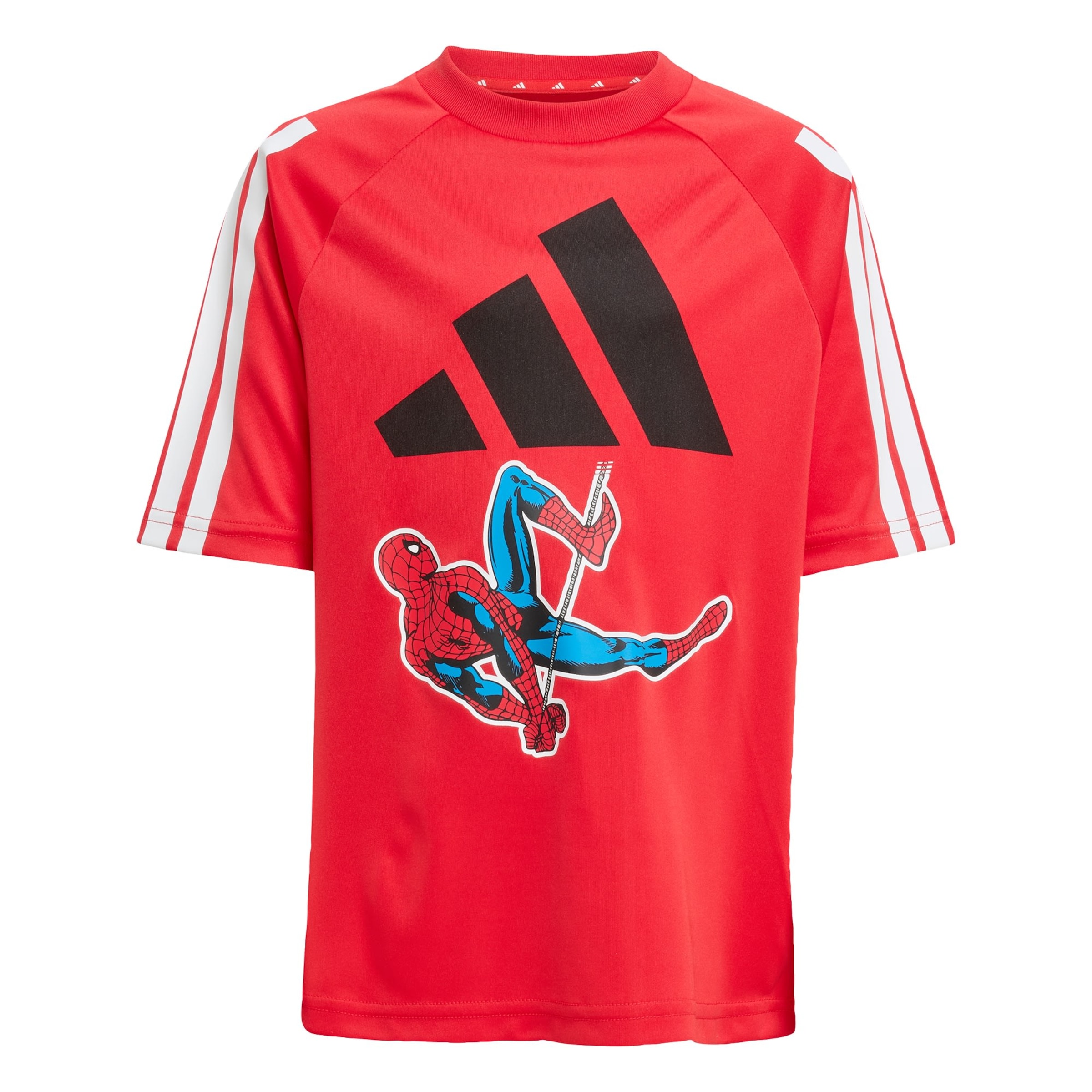 ADIDAS SPORTSWEAR - Camiseta funcional 'Marvel Spider-Man' en rojo: frente