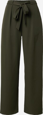 Guido Maria Kretschmer Women - Pierna ancha Pantalón plisado 'Nola' en verde: frente