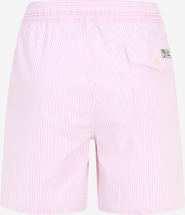 Polo Ralph Lauren Badeshorts 'Traveler' in Pink