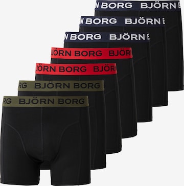 Boxers BJÖRN BORG en noir : devant