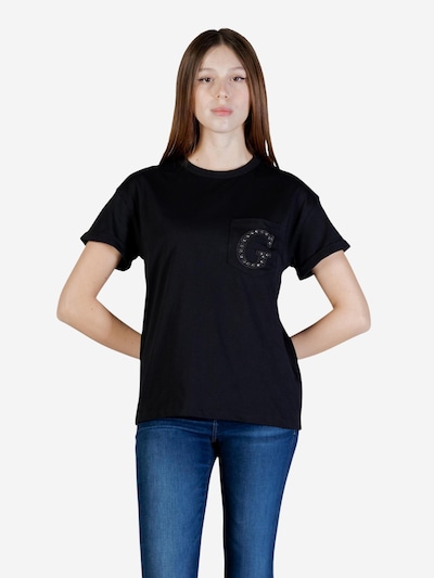 Maglietta 'SS CN POCKET G LOGO TEE W6GI17 K3037' in XS GUESS di colore nero, Visualizzazione prodotti
