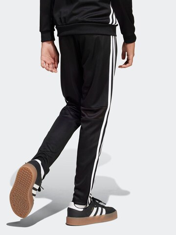 Effilé Pantalon de sport 'Tiro 25 Essentials' ADIDAS PERFORMANCE en noir