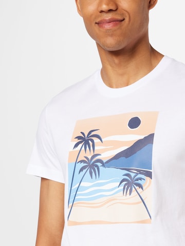 T-Shirt 'View Palm' WESTMARK LONDON en blanc