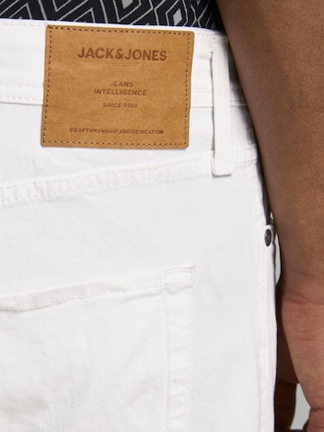 JACK & JONES Regular Панталон 'RICK FERMIN' в бяло