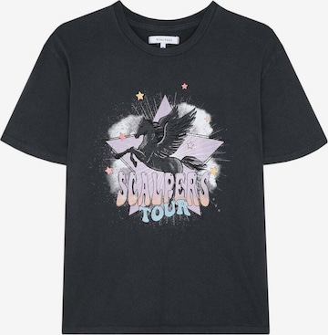 Scalpers T-Shirt 'Tour' in Grau: predná strana